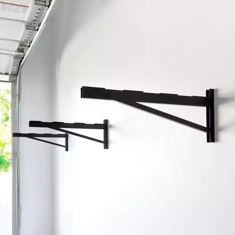 Staffe fai da te per mensole da muro da 2' x 8' | Mensola da muro robusta per garage