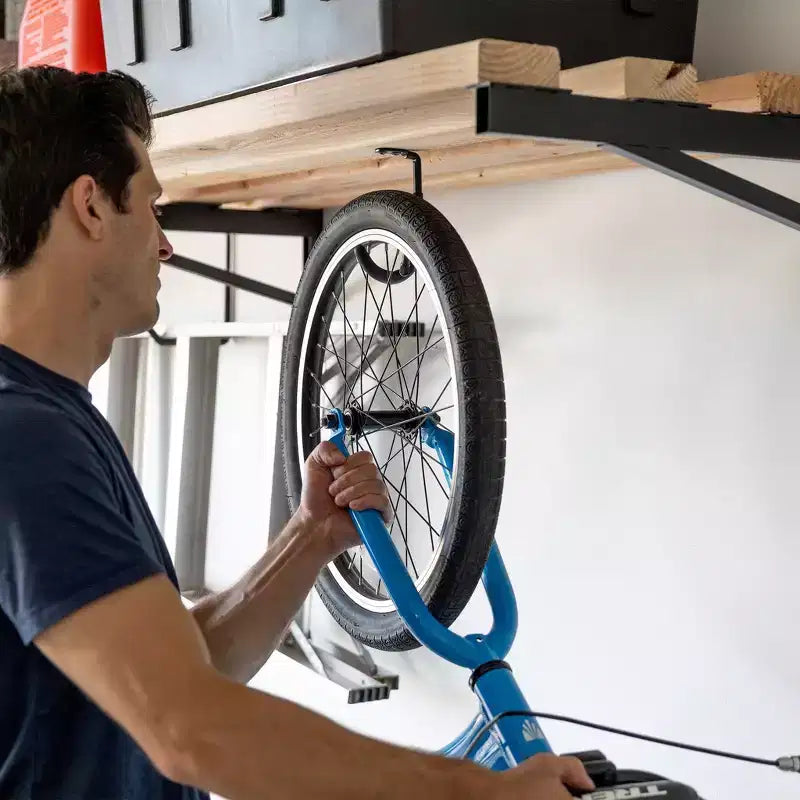 Staffe fai da te per mensole da muro da 2' x 8' | Mensola da muro robusta per garage