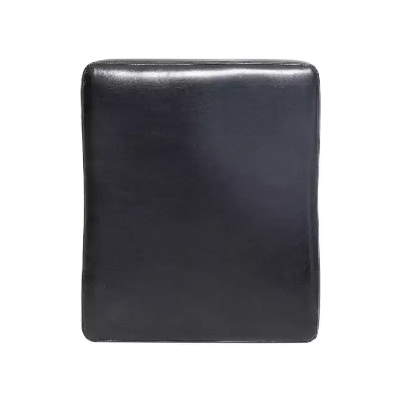 Sgabello da bancone Ogden senza schienale in similpelle e legno di caucciù, 66 cm (set da 2)