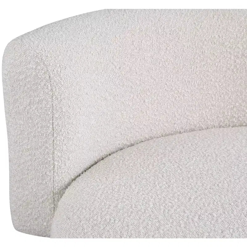 Poltrona decorativa Como Boucle