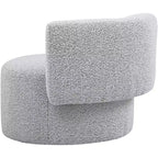 Poltrona decorativa Como Boucle