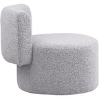 Poltrona decorativa Como Boucle