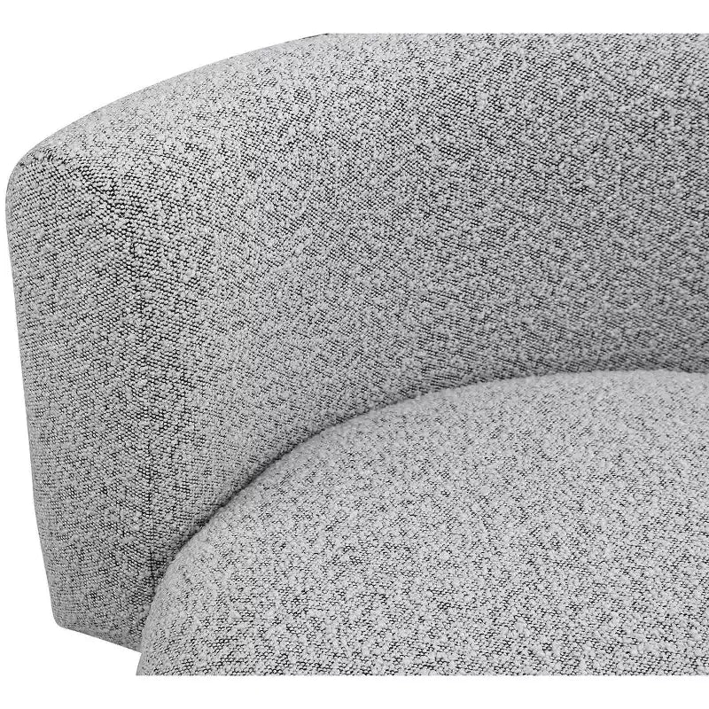 Poltrona decorativa Como Boucle