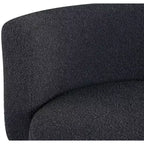 Poltrona decorativa Como Boucle
