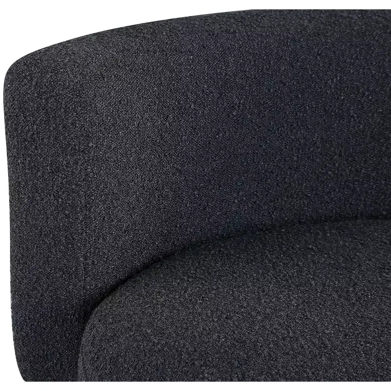 Poltrona decorativa Como Boucle