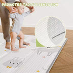 Box per bambini con tappeto 150 x 150 cm, box per neonati e bambini, centro attività per interni ed esterni, recinzione di sicurezza per bambini