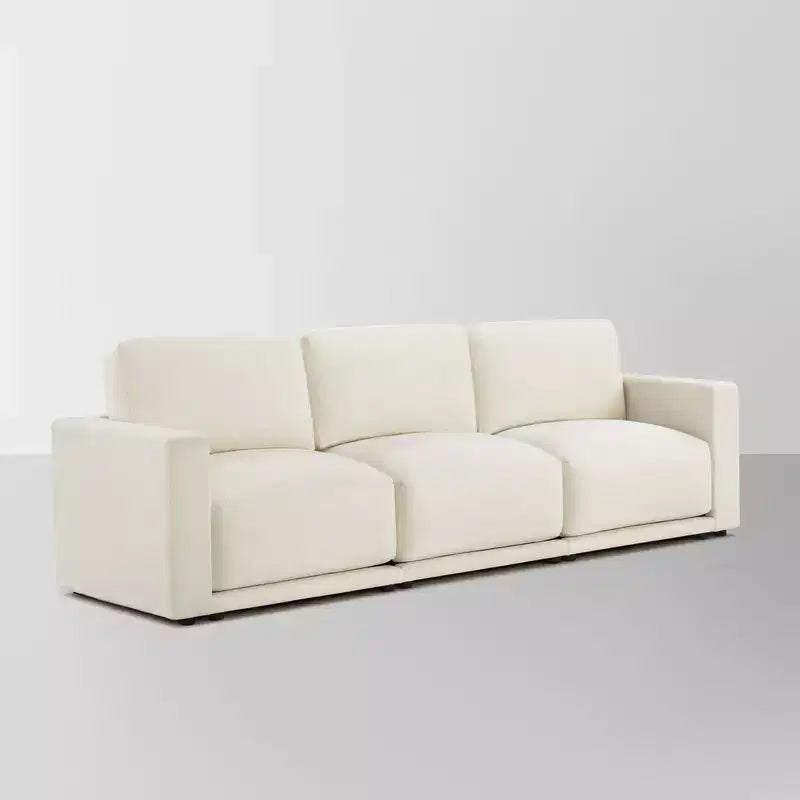 Spruce & Spring 3-Piece Oversized Modular Sectional Sofa Cloud Couch for Living Room