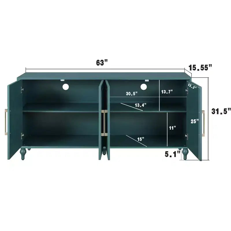 Mobiletto Contenitore con Anta Intagliata a Fiori, Credenza da Ingresso con Maniglia in Metallo, Mobiletto per Soggiorno