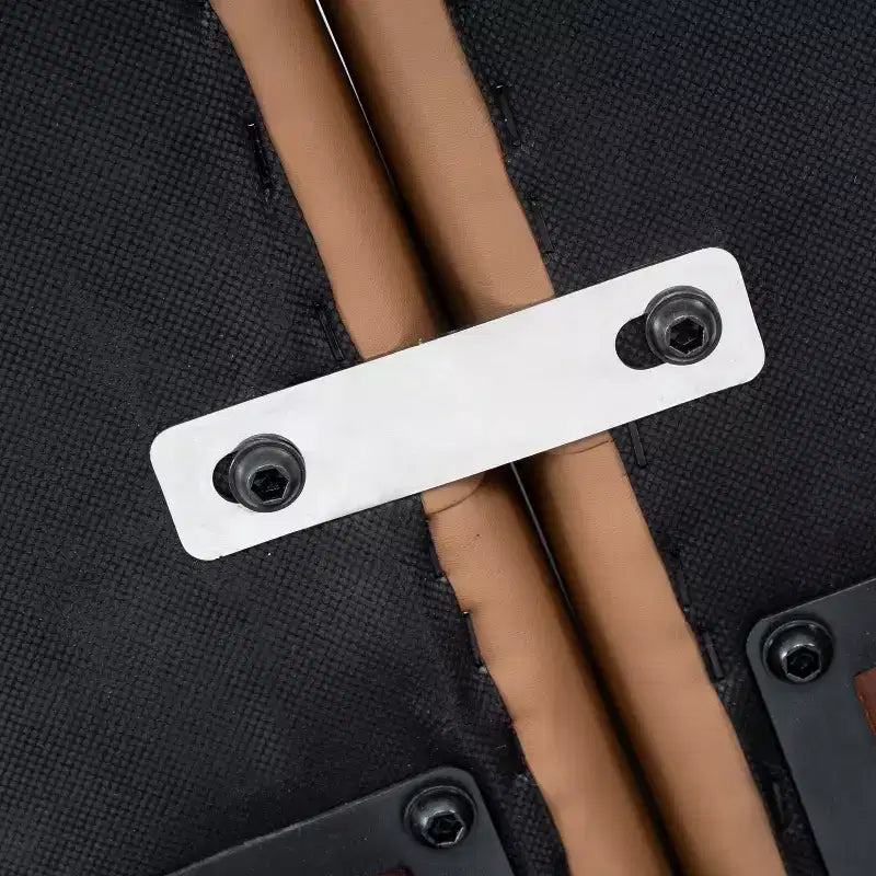 Divano da reception HERCULES Artemis imbottito con 4 prese CA/2 porte USB/2 porte USB-C e gambe in legno di noce con piedini regolabili
