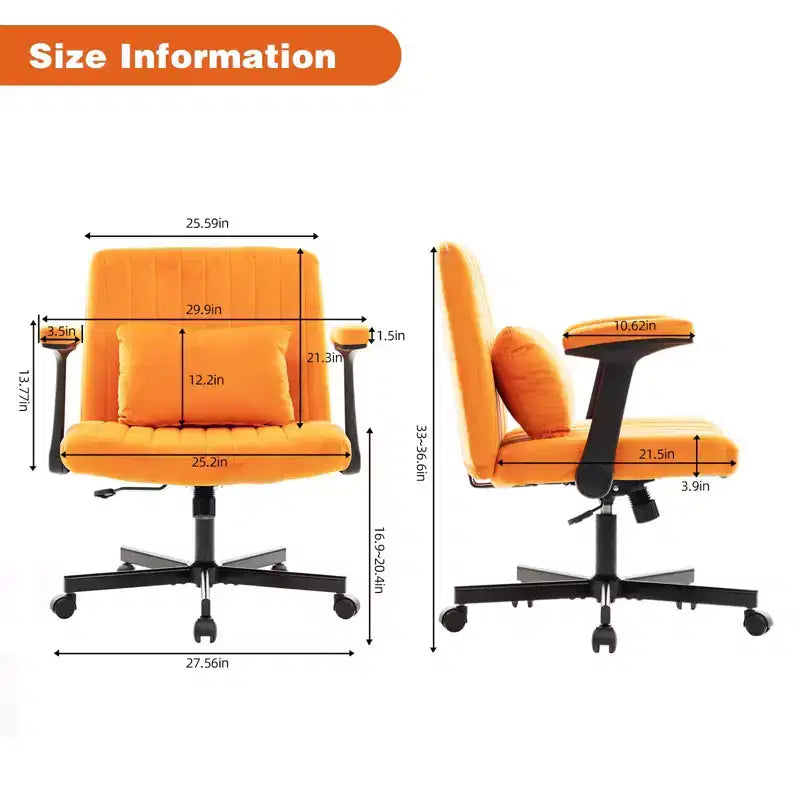 Sedia da ufficio moderna in velluto con schienale imbottito, sedia da scrivania con braccioli e schienale regolabili, sedia comoda per ufficio, studio