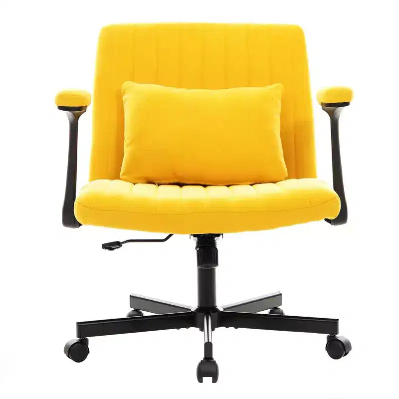 Sedia da ufficio moderna in velluto con schienale imbottito, sedia da scrivania con braccioli e schienale regolabili, sedia comoda per ufficio, studio