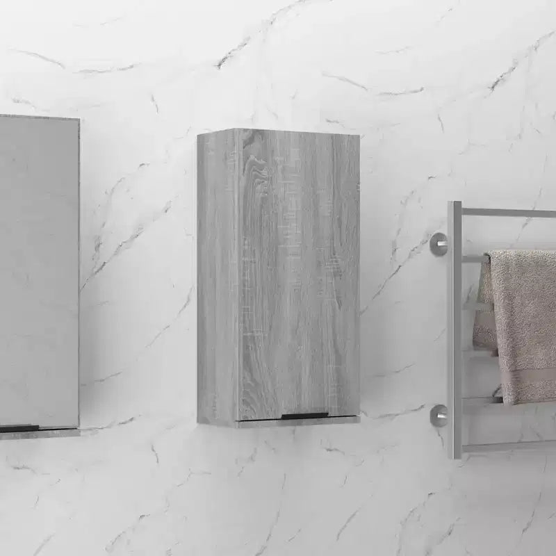 Mobile bagno grigio Sonoma in legno multistrato 32x20x67 cm