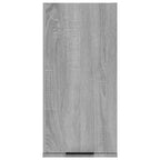 Mobile bagno grigio Sonoma in legno multistrato 32x20x67 cm