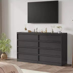 Comodino da 3/4 Cassetti per Camera da Letto, Comodino a 3 Cassetti con Ampio Spazio Contenitore, Piccolo Comò Moderno per Ingresso