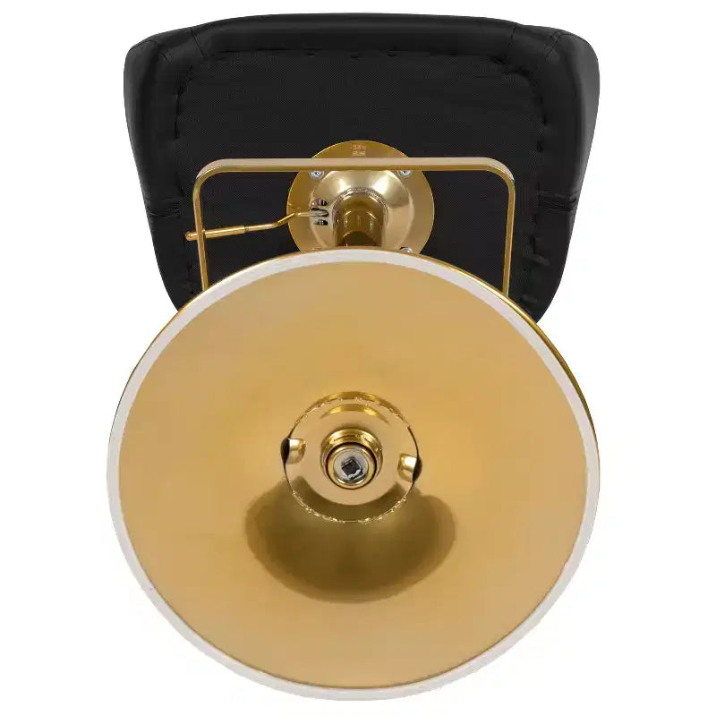 Sgabello da bar contemporaneo in vinile regolabile in altezza con schienale arrotondato a metà altezza, set da 2